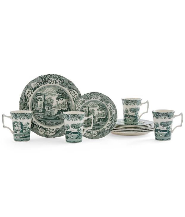 Heritage Green Italian 12 Piece Set